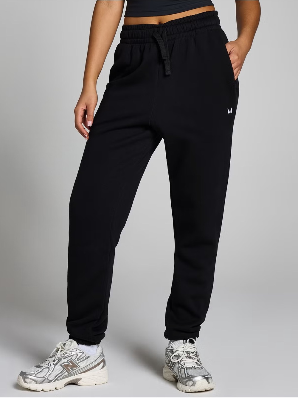 MP Women's Basics Oversized Joggers - Black - size XS